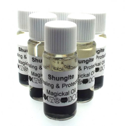 10ml Shungite Gemstone Oil Healing and Protection